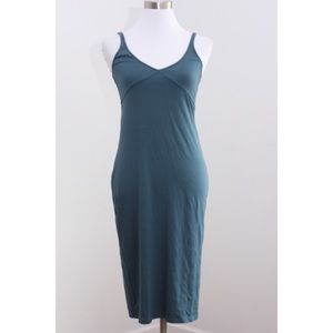 Wilfred Free Aritzia Teal Tank Dress